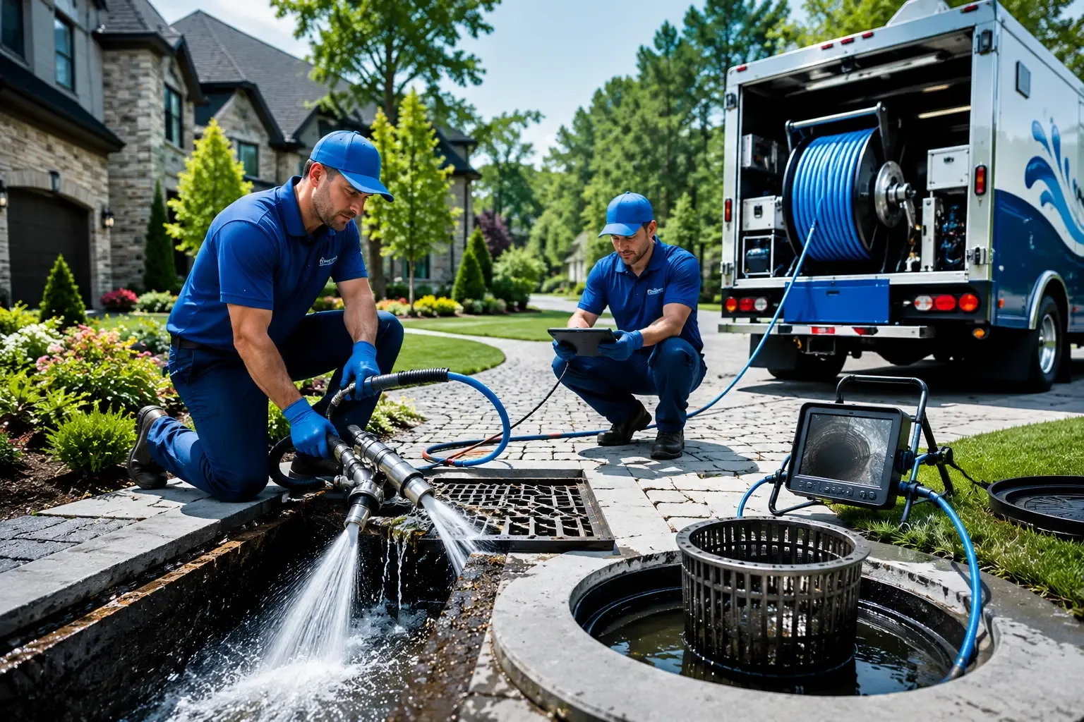 Local outdoor drain cleaning professionals in Worcester, MA